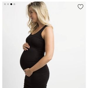 Black Midi Dress Pinkblush